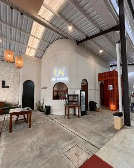 The café corner