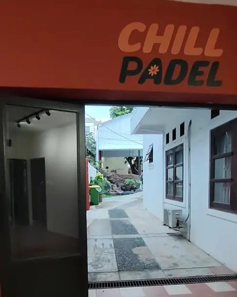 The Chill Padel entrance